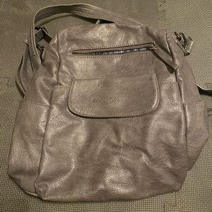 Vegan Leather Backpack/purse